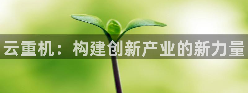 顺盈娱乐主管审判官333OO:云重机:构建创新产业的新力量