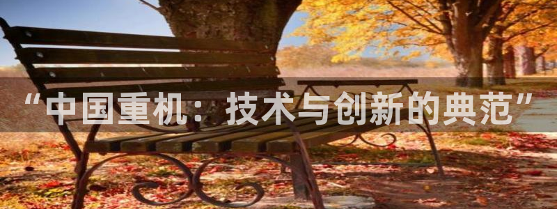 顺盈娱乐平台代理多少钱：“中国重机：技术与创新的典范”