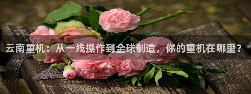 顺盈娱乐：云南重机：从一线操作到全球制造，你的重机在哪里？